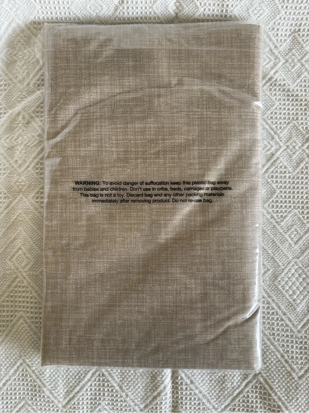 Monterey Taupe Round Tablecloth - 70